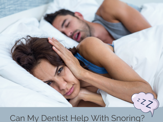 Can My Dentist Help With Snoring? (featured image)