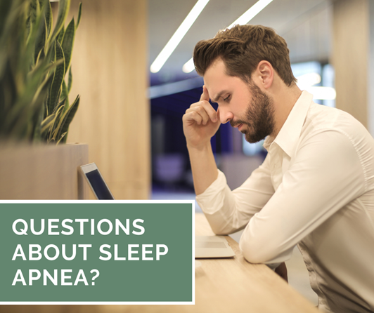 searching online for sleep apnea treatment